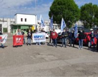 VOGHERA 05/05/2021: Sit‐in di protesta della polizia penitenziaria contro la gestione del carcere