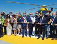 PAVIA 10/06/2021: Inaugurato l’eliporto dell’ospedale San Matteo. Da oggi fa parte del sistema di emergenza-urgenza