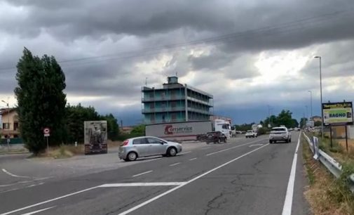 VOGHERA 09/07/2021: Ponte Rosso chiuso. Sempre critico l’incrocio vie Grippina-Piacenza… con qualche rischiosa novità