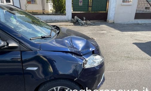 VOGHERA 31/08/2021: Incidente in via Tortona. Grave una donna in bicicletta