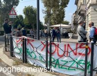 VOGHERA 13/09/2021: Delitto di piazza Meardi (FOTO VIDEO). Oggi il sopralluogo dei carabinieri del Ris. Ancora scontri fra avvocati sul proiettile usato il 20 luglio da Adriatici. Il nodo delle telecamere