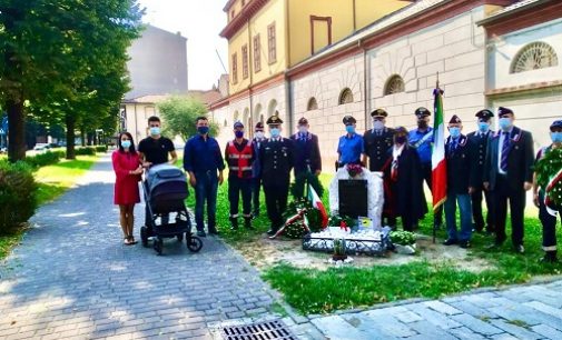 VOGHERA 07/09/2021: Il maresciallo Riccardo Bonn ricordato nel corso di una cerimonia di fronte all’ex caserma