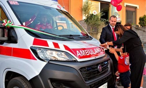 CASTEGGIO 22/09/2021: Quattro nuovo mezzi per il comitato locale della Croce Rossa