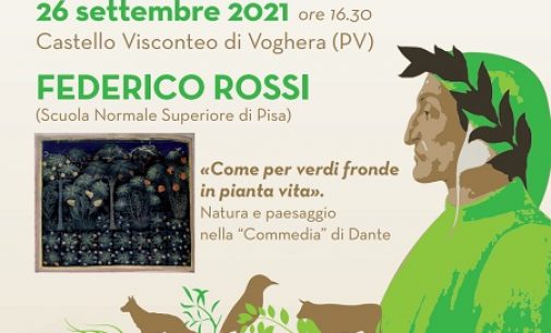 VOGHERA 22/09/2021: Domenica conferenza conclusiva al Castello su Dante e la Scienza