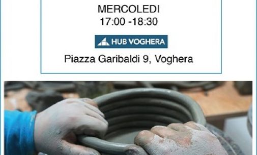 VOGHERA 29/09/2021: All’HUB Voghera parte il Corso di Ceramica per Bambini. Aperte le iscrizioni