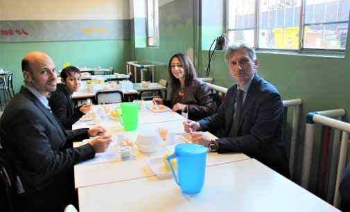 VOGHERA 01/12/2021: Scuola. Inaugurati nelle mense cittadine i pasti a “chilometri zero”