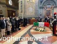 VOGHERA 08/03/2022: Oggi i funerali del luogotenente dei carabinieri Luca Lanza