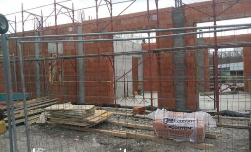 PONTE NIZZA 15/03/2022: Vanno avanti spediti i lavori per trasformare la ex stazione della Voghera-Varzi in centro Polifuzionale