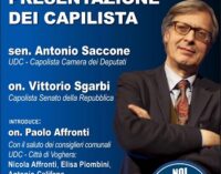 VOGHERA 12/09/2022: Elezioni. La parata dei big. Per l’Udc arriva in citta Sgarbi