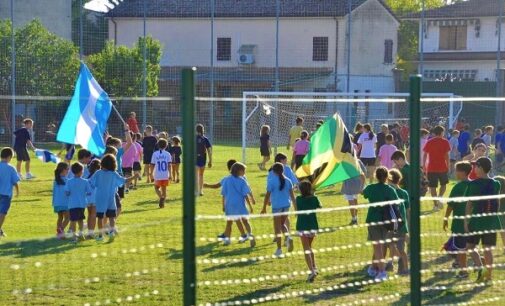 VOGHERA 11/09/2022: Successo per le MiniOlimpiadi edizione 2022. Oltre 160 i bambini in gara raggruppati in 8 squadre