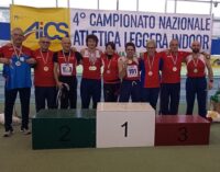 VOGHERA 09/01/2023: Campionati Nazionali AICS indoor. Pioggia di medaglie per l’Atletica pavese