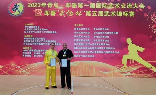 VOGHERA 02/10/2023: Sport. Due vogheresi campioni di WuShu in Cina