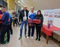 CASTEGGIO 29/11/2023: Bocce. Mauro Perotti sconfigge il campione del mondo