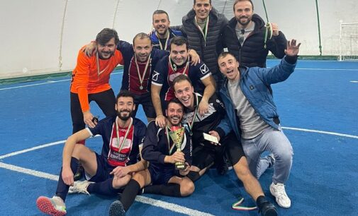 VOGHERA 30/11/2023: Torneo interforze di calcetto “Gianluca Bozzola”. La squadra dell’Ospedale trionfa