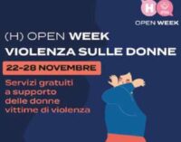 VOGHERA VIGEVANO STRADELLA 10/11/2023: Bollino rosso sui camici di Medici e infermieri per sensibilizzare contro la violenza sulle donne