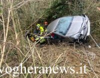 PONTE NIZZA 06/02/2024: (AGGIORNAMENTO) Auto fuori strada e giù nel dirupo. Soccorse due persone