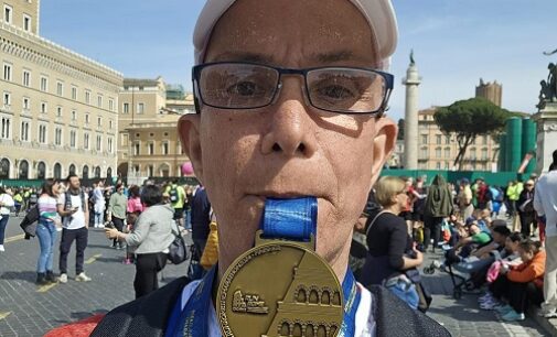 VOGHERA 21/03/2024: Rildo Guimaraes dell’Atletica Iriense alla Maratona di Roma