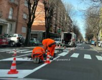 VOGHERA 14/03/2024: Sicurezza stradale. In via Verdi sono arrivate le isole salva pedoni