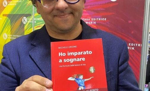 VOGHERA 28/05/2024: Premio al vogherese Michele Orione per il suo libro che insegna a sognare