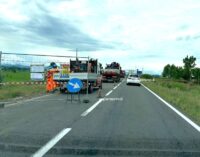 CASTELLETTO DI BRANDUZZO 04/07/2024: Strade. Attenzione. Aperto il cantieri sulla Sp1. Possibili code fino a fine  Agosto