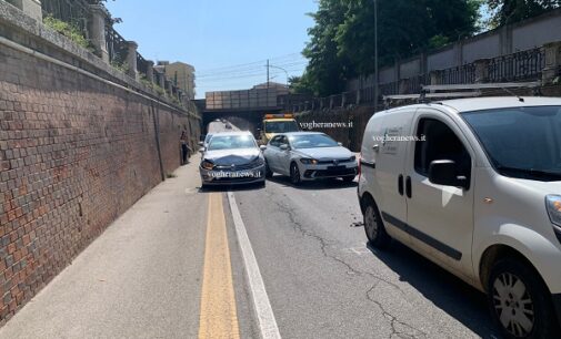 VOGHERA 12/07/2024: Strade. Ancora incidenti. Tamponamento in città. A Landriano morto un motociclista