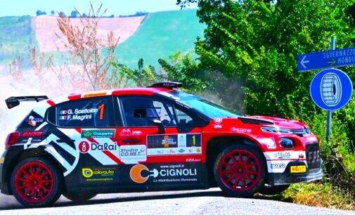 CASTEGGIO 05/08/2024: Rally. Il vogherese Giacomo Scattolon rimane il re del Valli Oltrepò