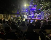 VOGHERA 02/09/2024: Eros Cristiani al concerto benefico per VOS nel giardino di VogheraE’