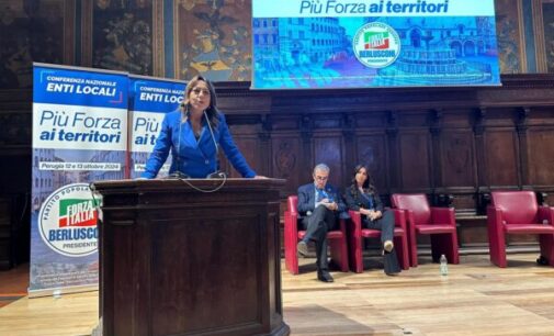 VOGHERA 14/10/2024: La vicesindaco Simona Virgilio a Perugia alla conferenza degli enti locali di Forza Italia