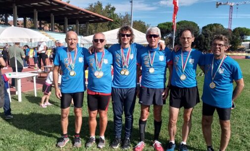 FORLÌ 09/10/2024: Campionati nazionali Aics. L’Atletica Pavese vince16 titoli a Forlì