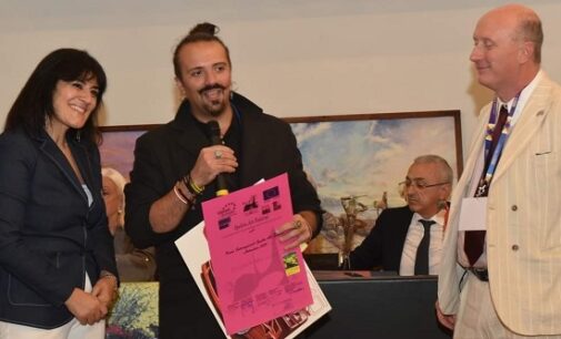 VOGHERA 09/10/2024: Il vogherese Alessandro Paola Schiavi premiato al Festival letterario di Spoleto