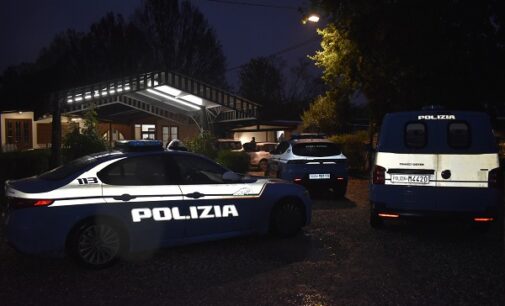 PAVIA 18/10/2024: Polizia trova proiettili in una casa nel campo di Piazzale Europa