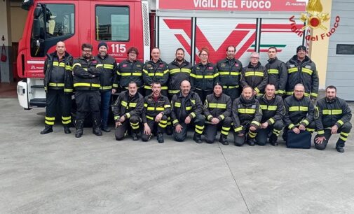 PAVIA 01/12/2024: 18 nuovi Capo Squadra dei Vigili del Fuoco Volontari. 5 sono del distaccamento di VARZI