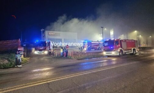 VOGHERA 08/03/2025: AGGIORNAMENTO Incendio al super di via Piacenza